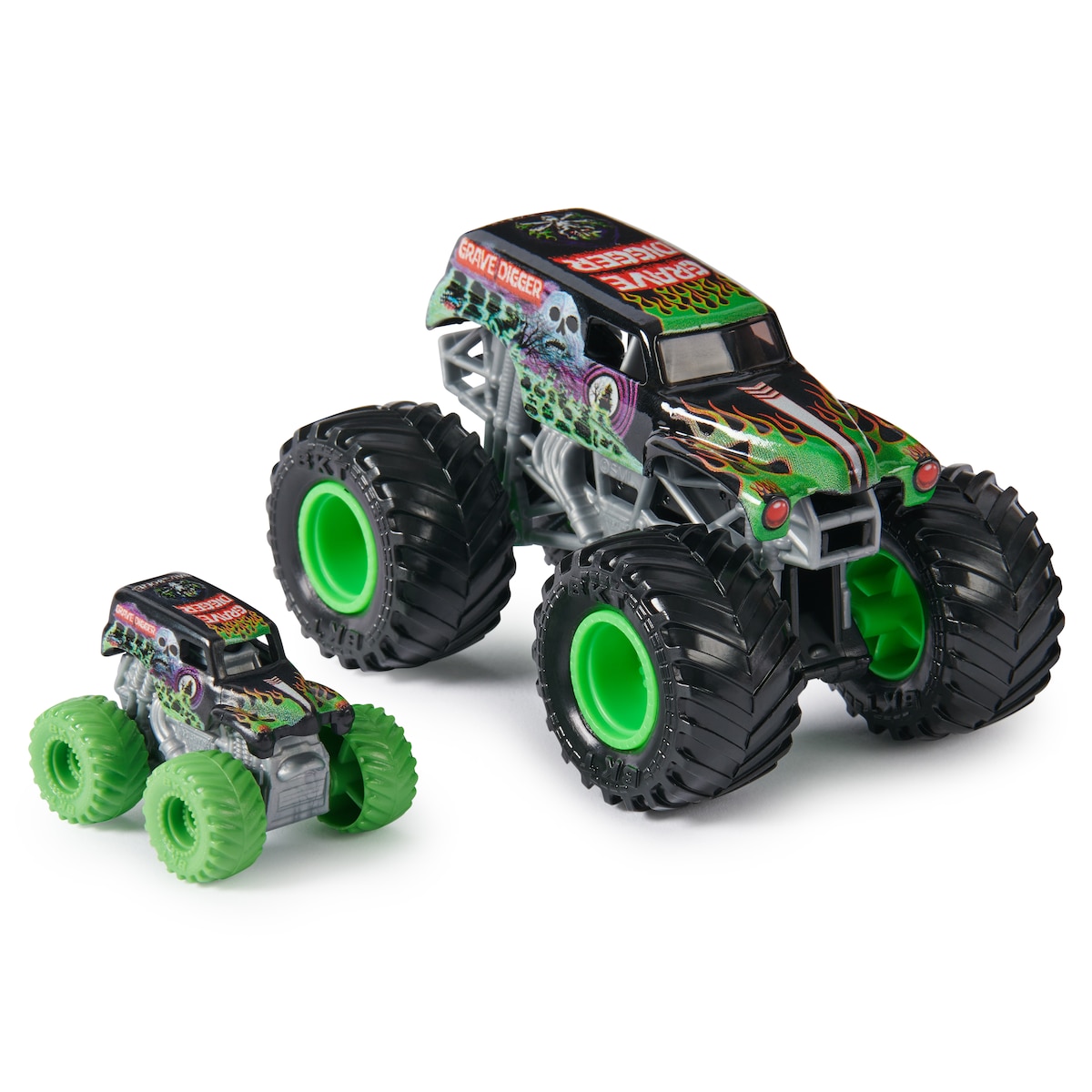 Vehículo de juguete Mini GraveDigger Monster Jam modelos surtidos 4