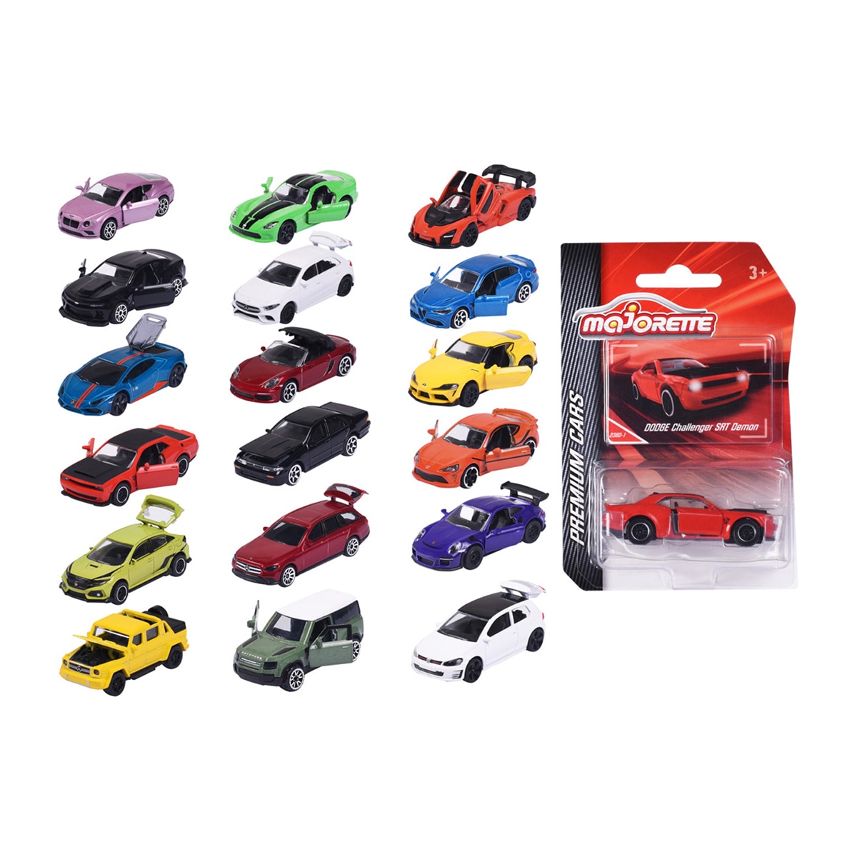 Imagen 0 de Majorette-Coche 1:64 Premium, 18 Surt