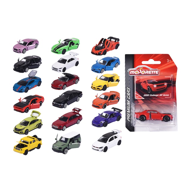 Majorette-Coche 1:64 Premium, 18 Surt