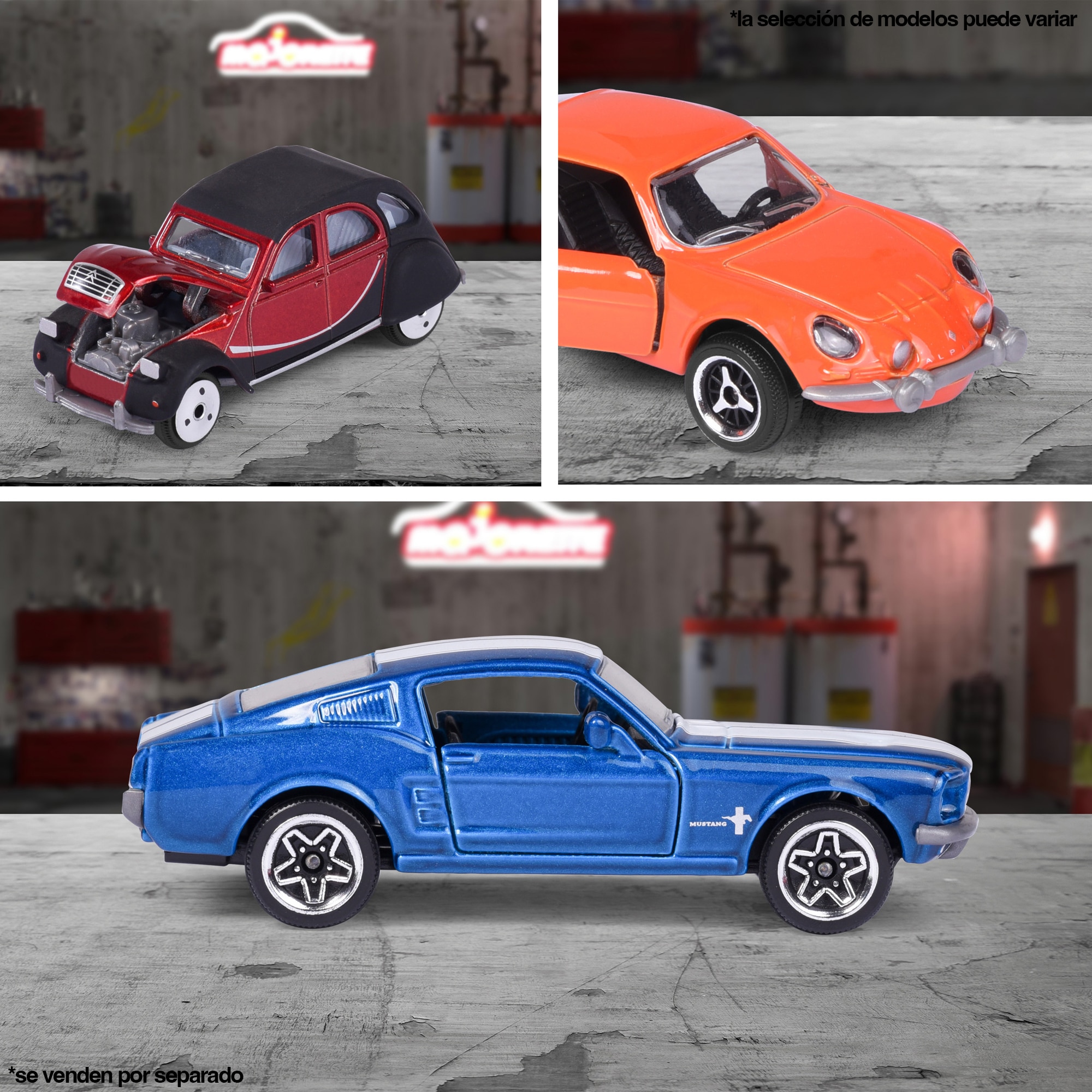 Majorette- Coche Vintage 1:64, 12 Surt 8