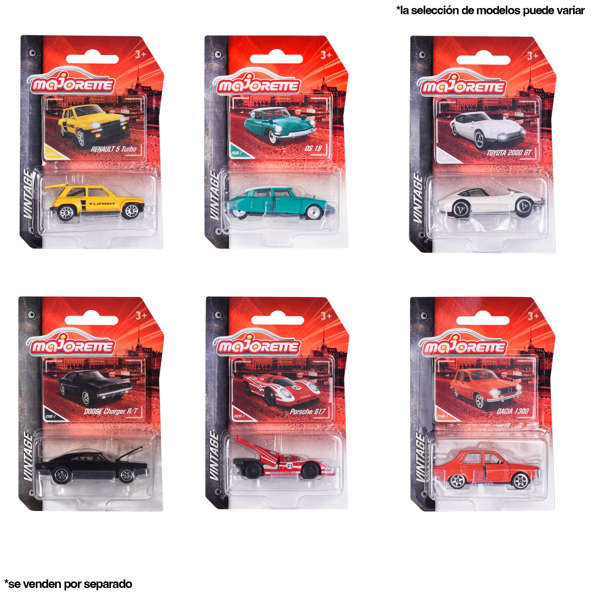 Majorette- Coche Vintage 1:64, 12 Surt 11