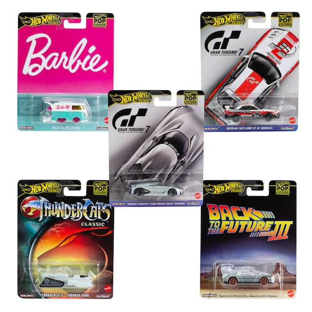 Vehículo Premium Pop Culture Hot Wheels modelos surtidos