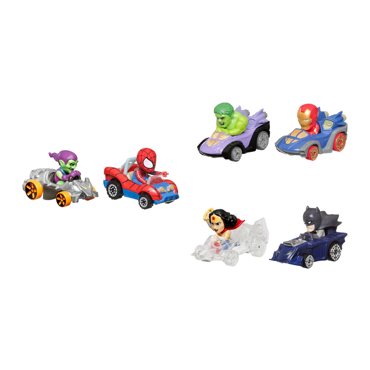 Hot Wheels - Pack 2 coches con personaje Hot Wheels Racerverse modelos surtidos