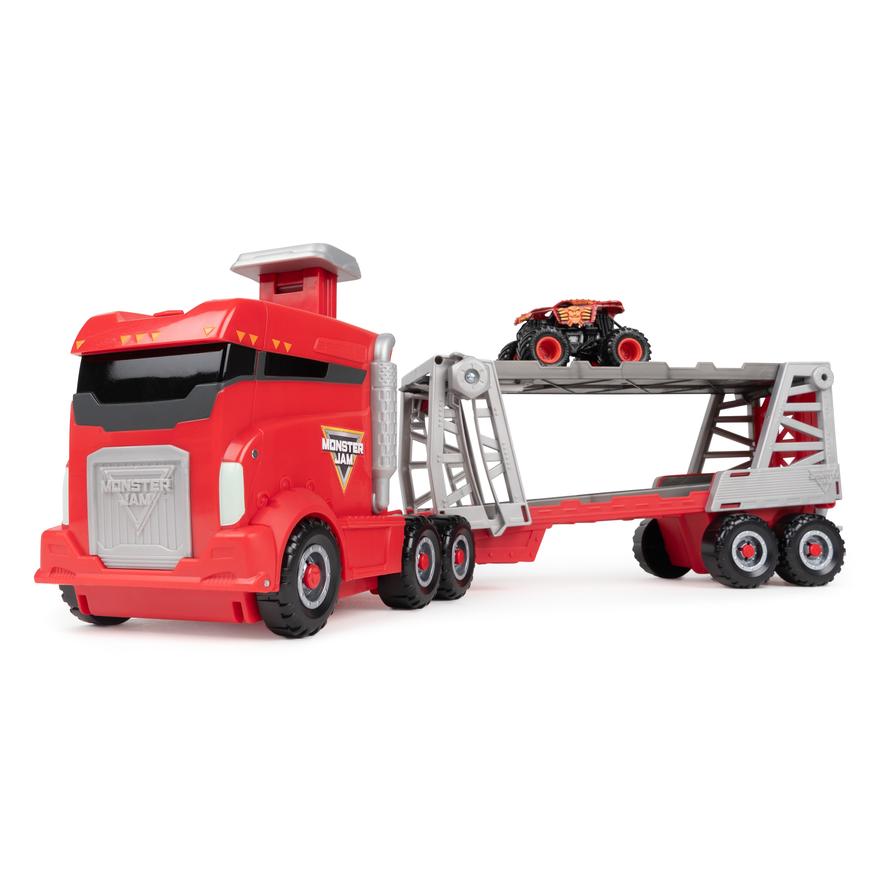 Camión lanzador 1:64 Launch N Go Hauler Monster Jam 2