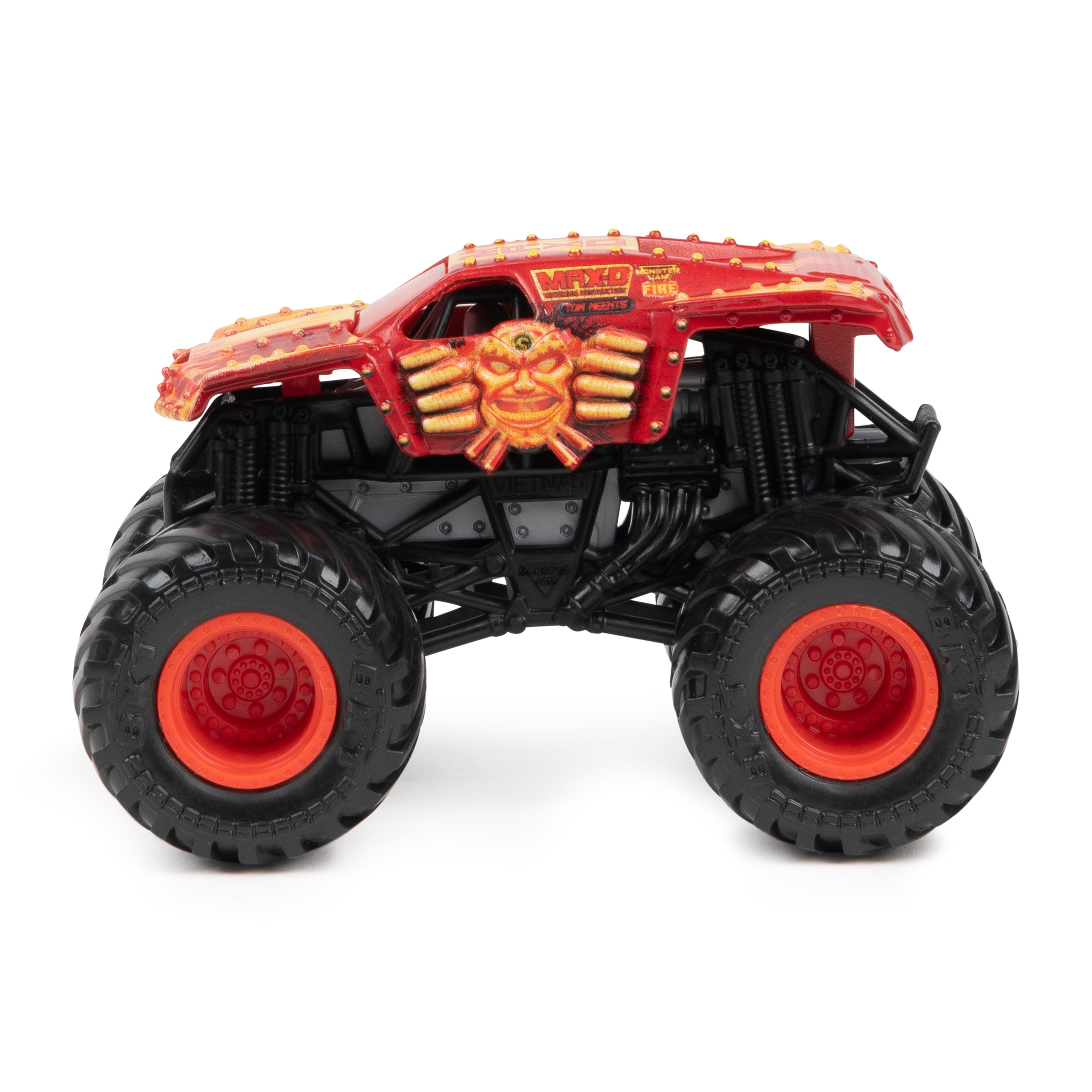 Camión lanzador 1:64 Launch N Go Hauler Monster Jam 4