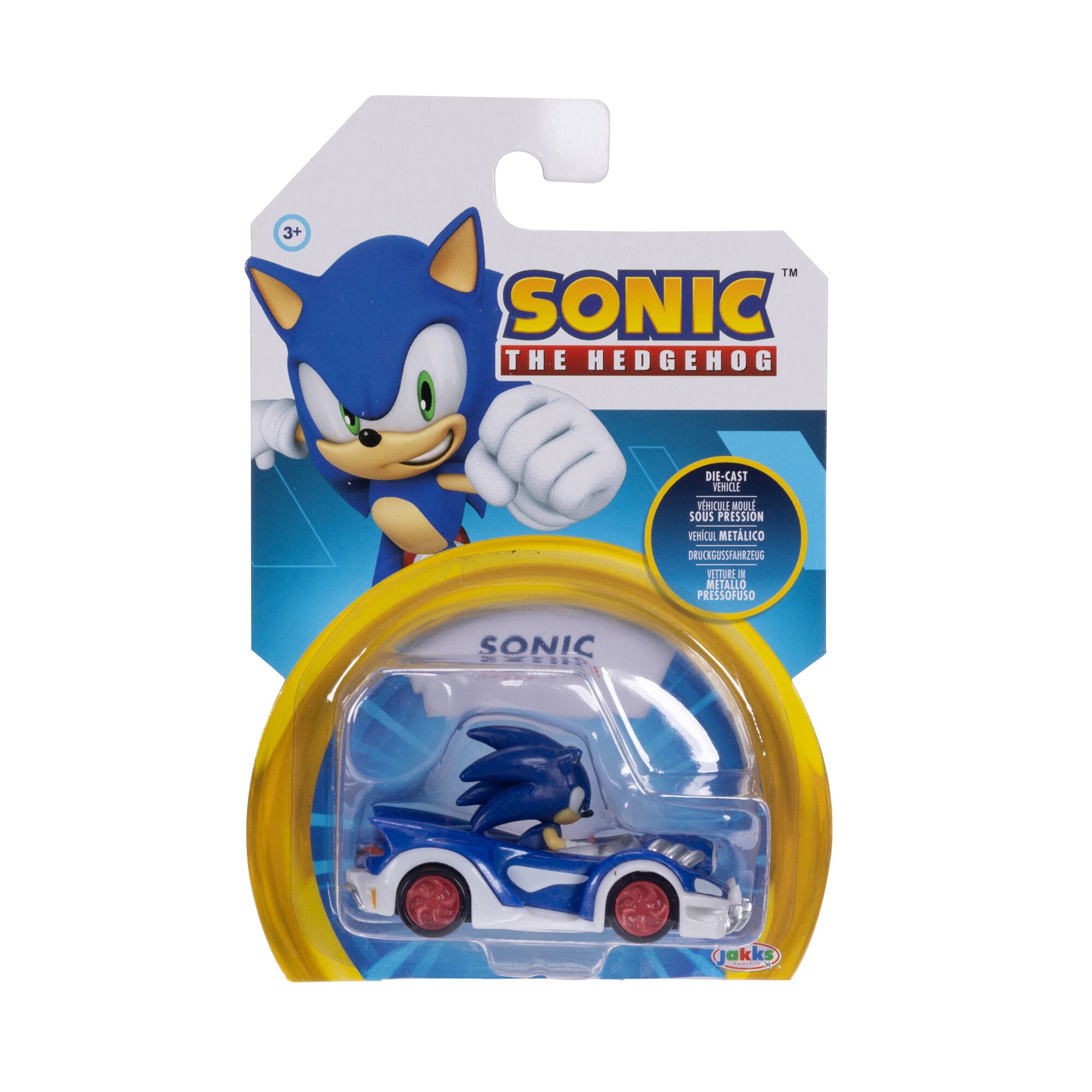 Minivehículo coleccionable Serie 7 Sonic Jakks Pacific modelos surtidos 3