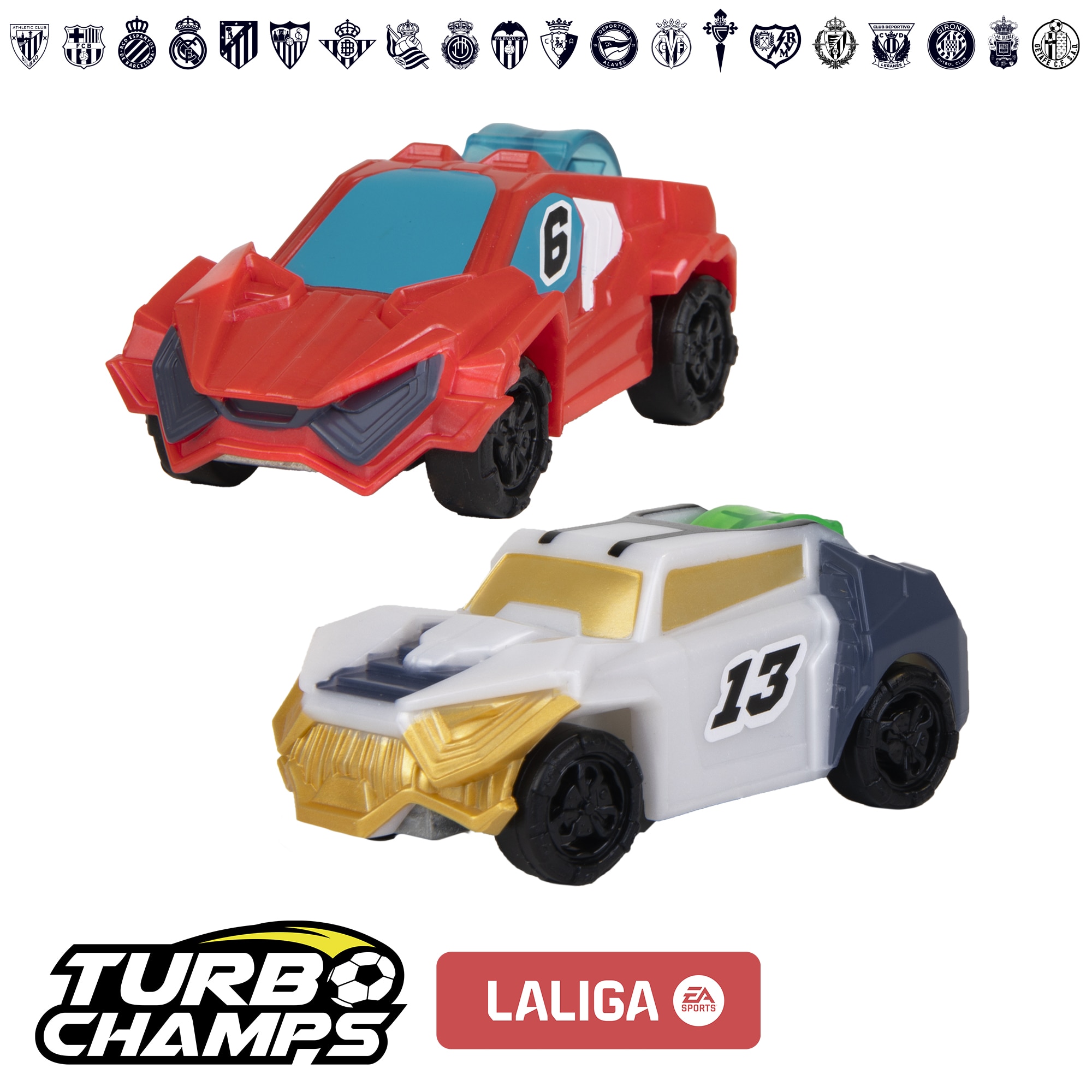 Vehículo de juguete LaLiga Turbo Champs modelos surtidos 7