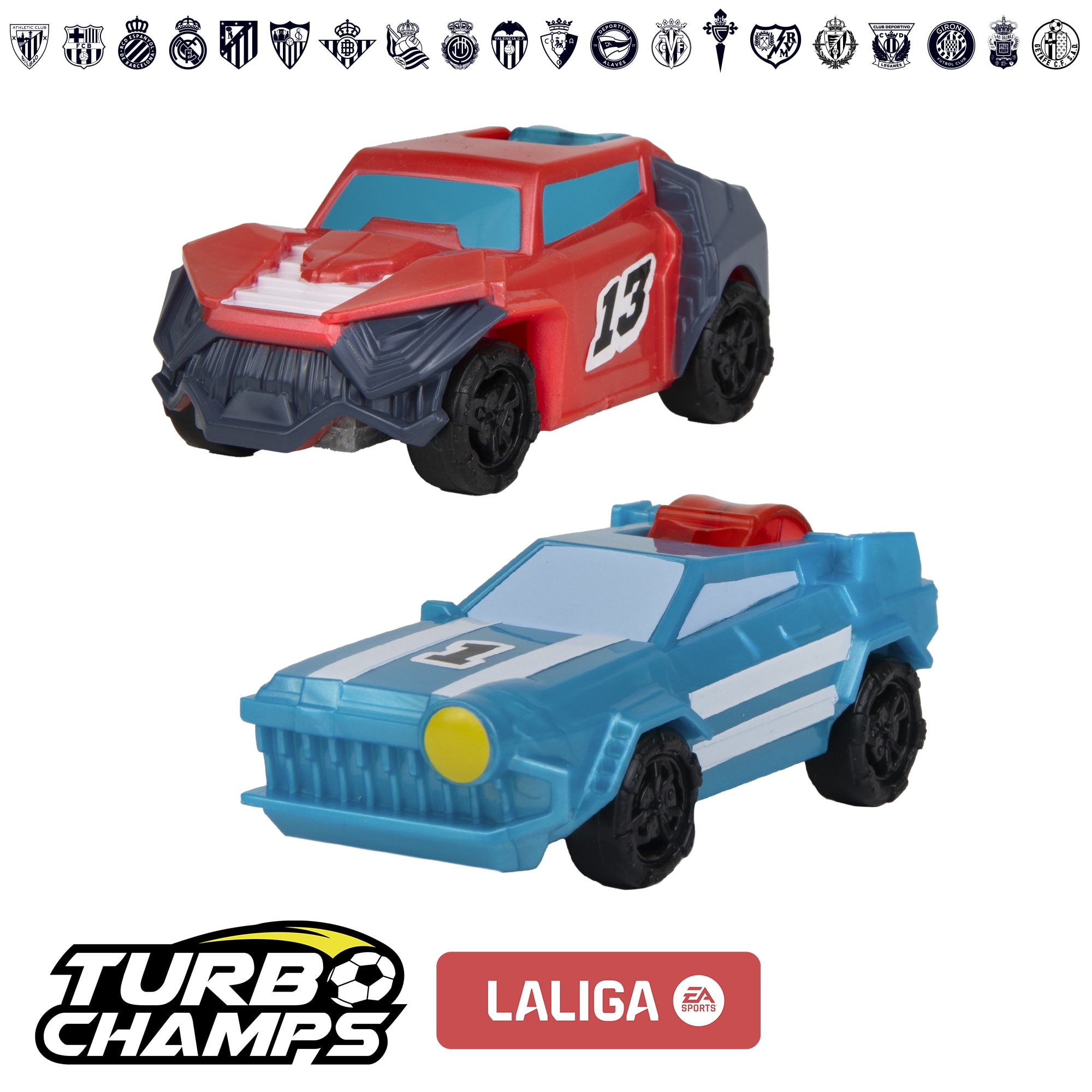 Vehículo de juguete LaLiga Turbo Champs modelos surtidos 8