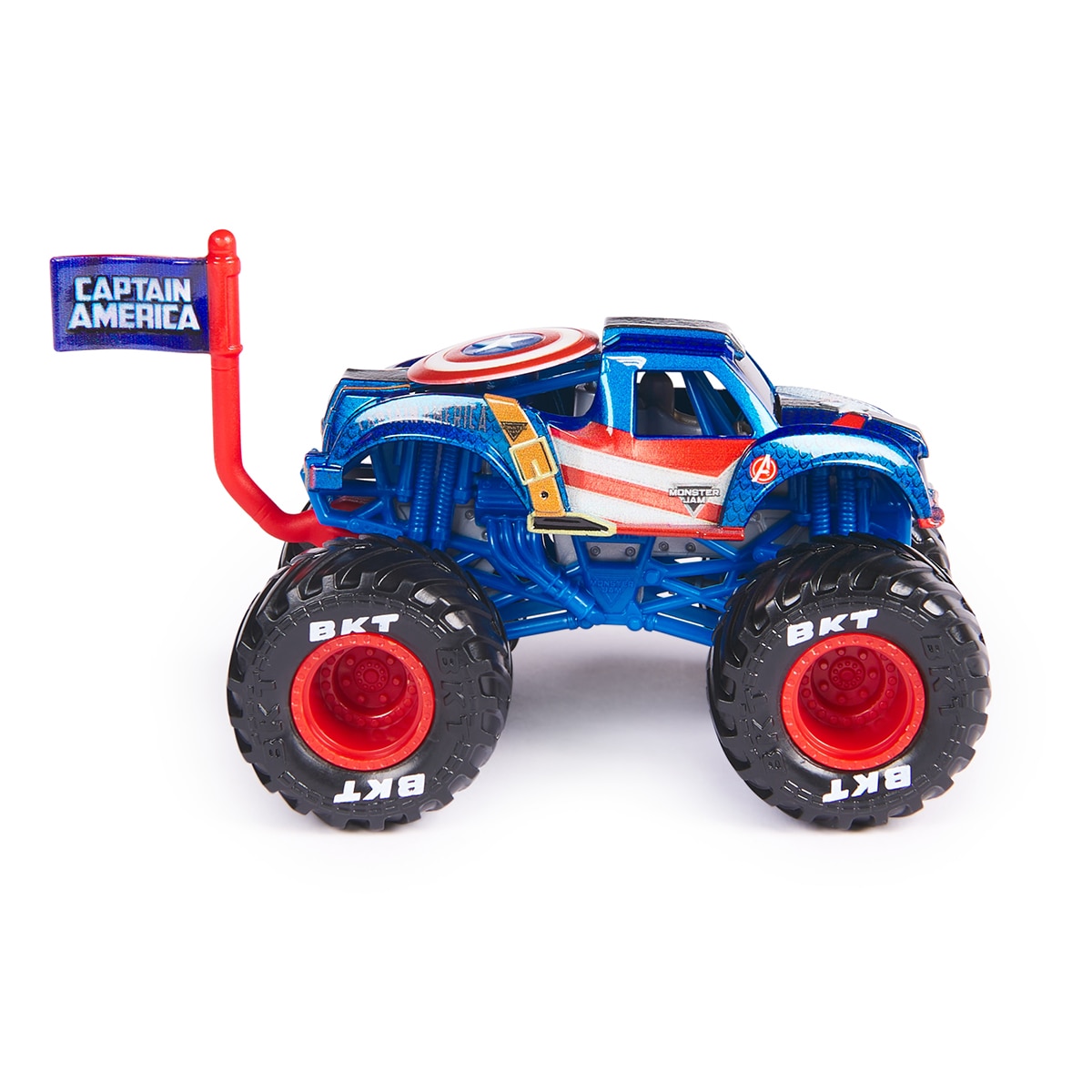 Vehículo de jueguete 1:64 Marvel Monster Jam modelos surtidos 3