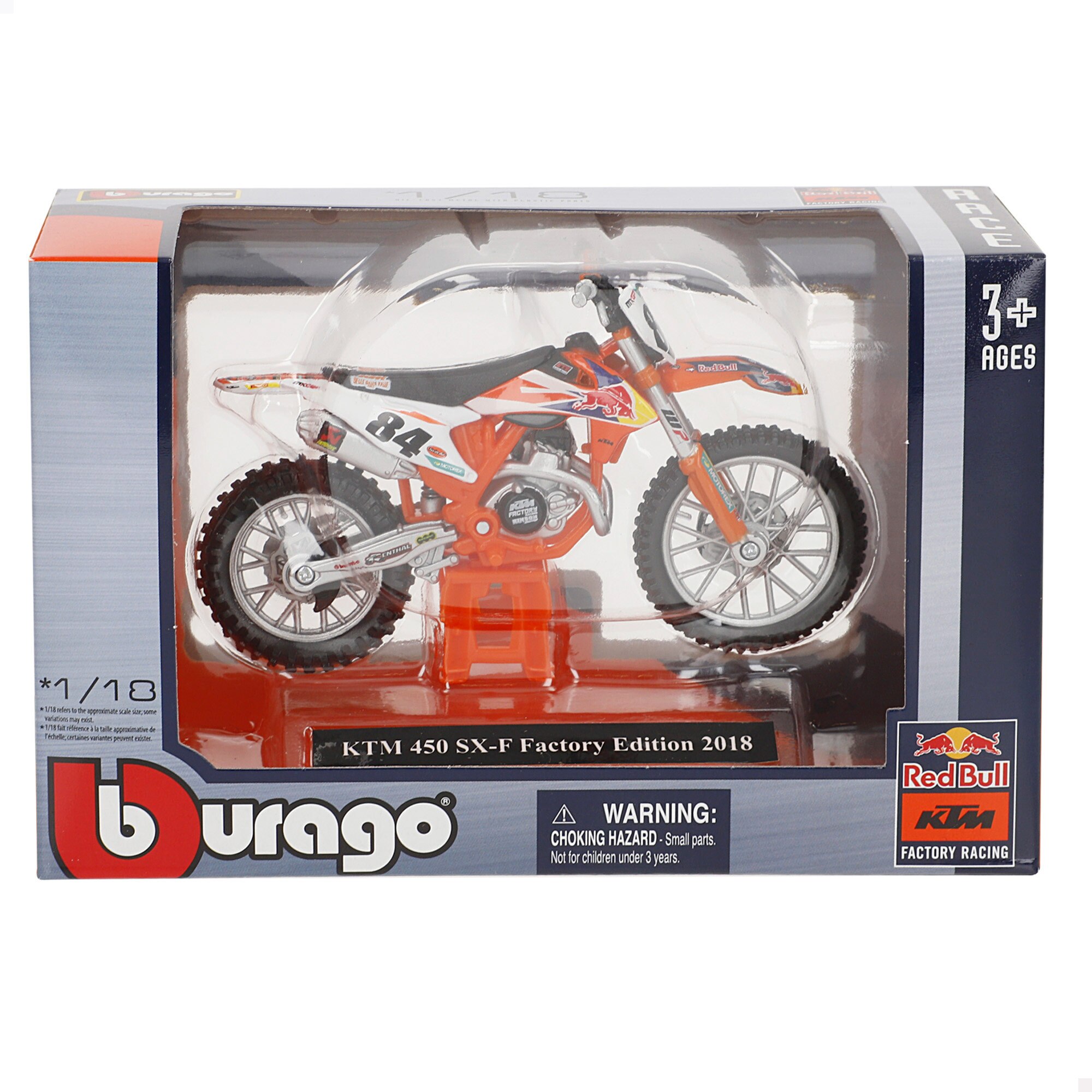 Motas Wrb Ktm em Metal 1:18 - Artigo Sortido. Envio realizado de forma aleatória 3