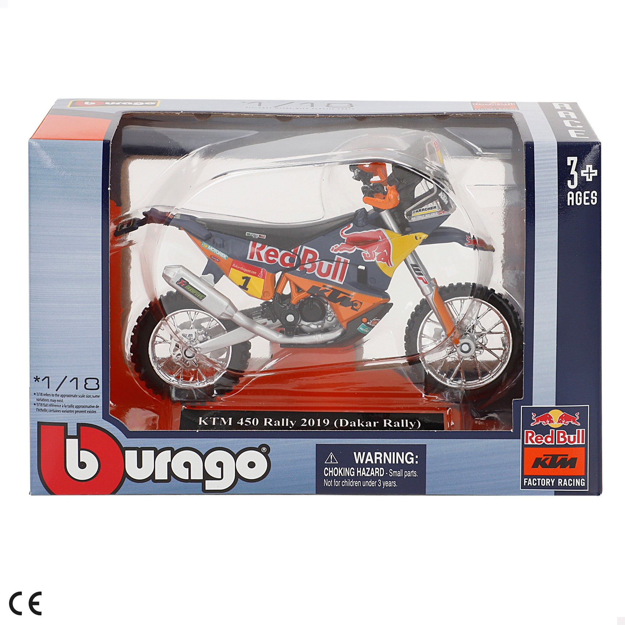 Motas Wrb Ktm em Metal 1:18 - Artigo Sortido. Envio realizado de forma aleatória 4