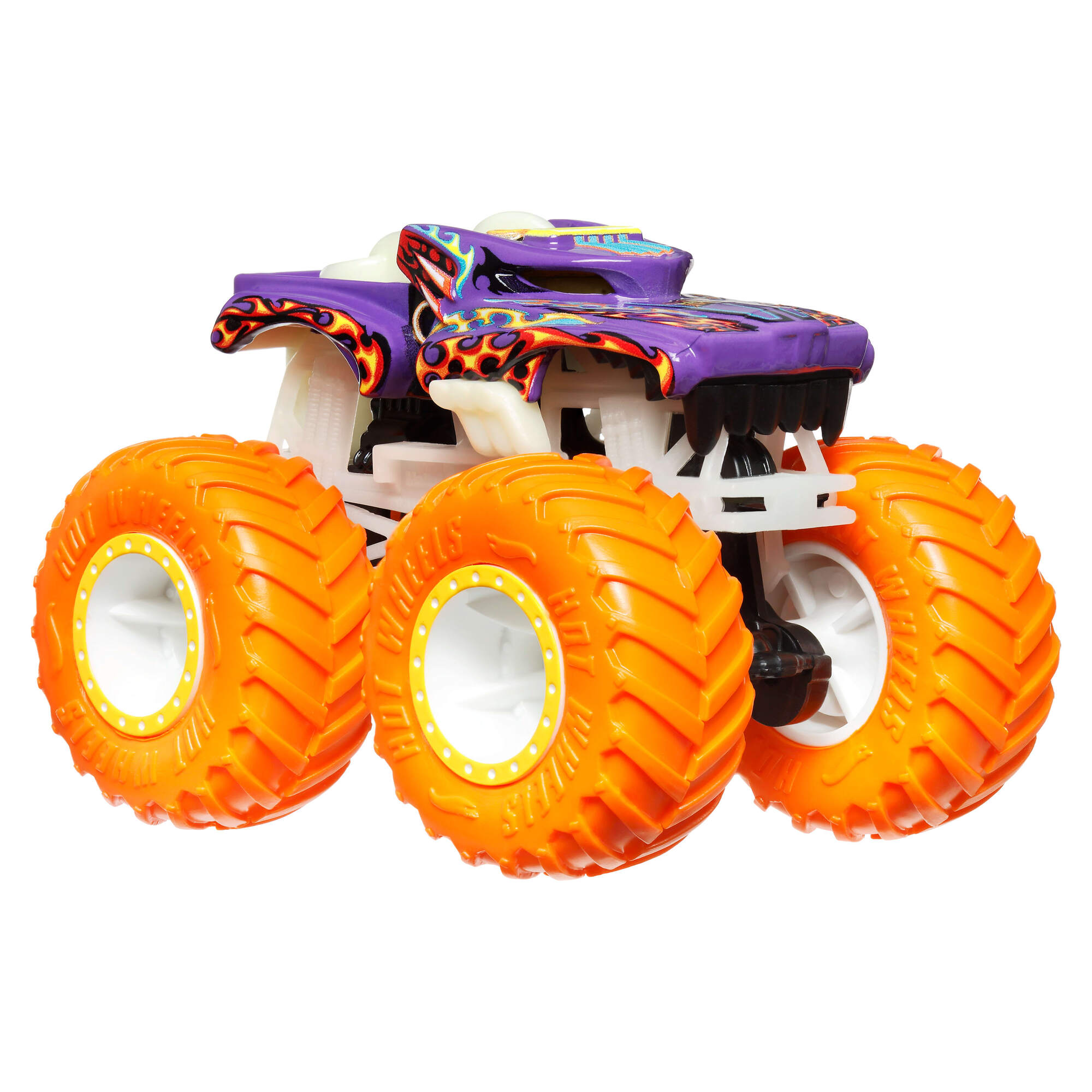 Vehiculo Hot Wheels MT Glow in the Dark Camión Hot Wheels 5