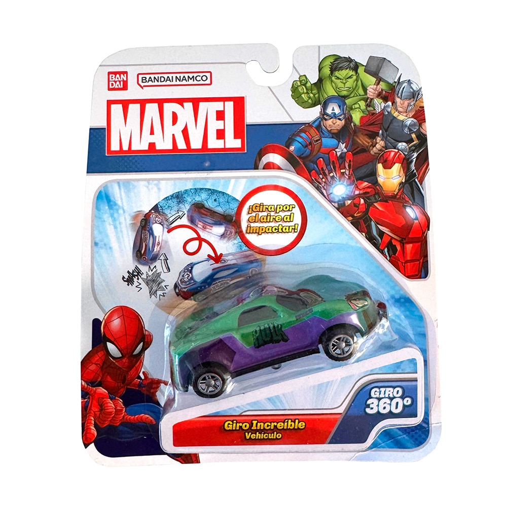 Vehículo de juguete FlipCar Marvel Bandai modelos surtidos 5
