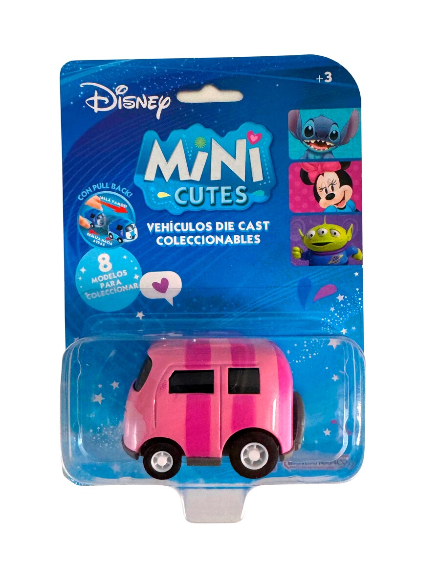 Vehículo de juguete Mini Cute Disney Bandai modelos surtidos 7