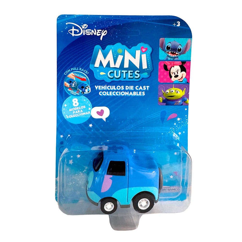 Vehículo de juguete Mini Cute Disney Bandai modelos surtidos 8