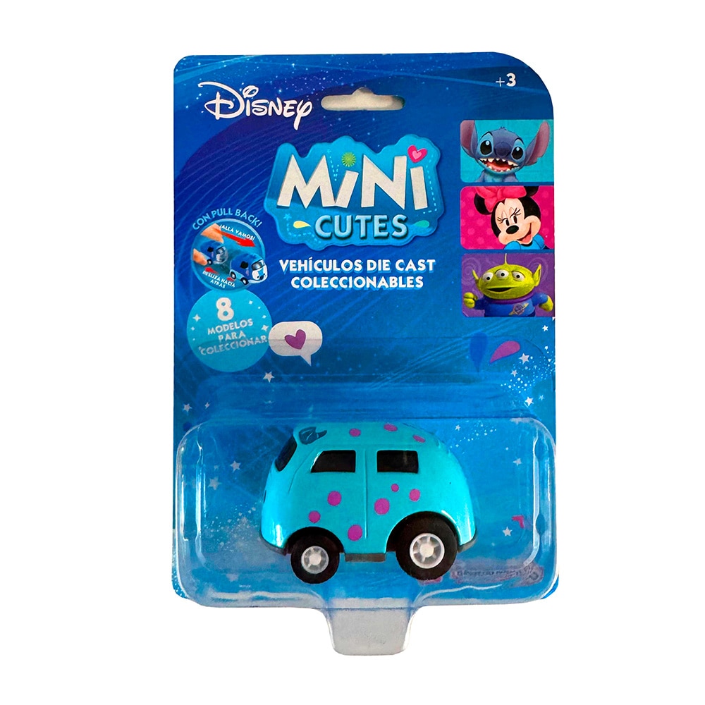 Vehículo de juguete Mini Cute Disney Bandai modelos surtidos 10