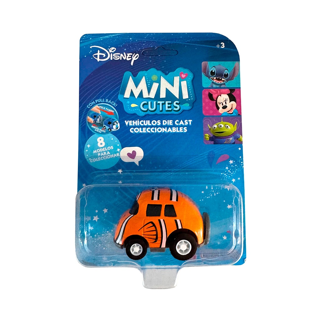 Vehículo de juguete Mini Cute Disney Bandai modelos surtidos 11