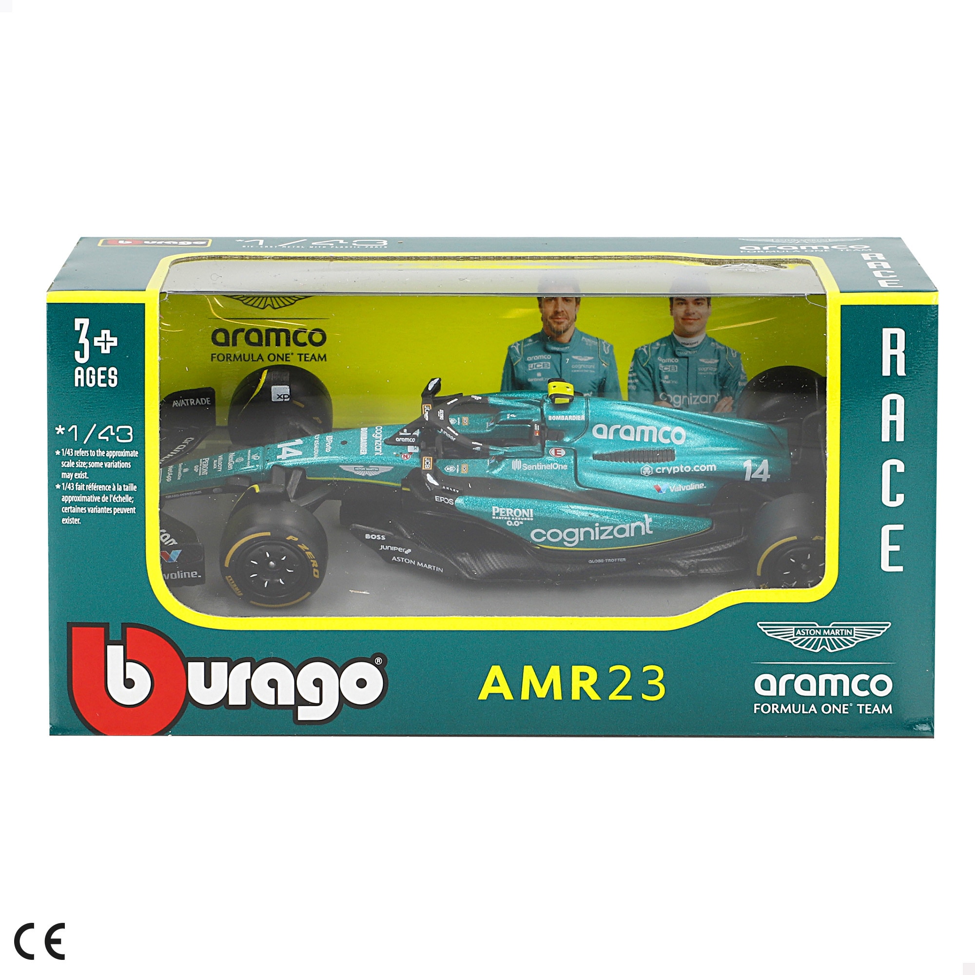 Coches metal 1:43 F1 2024 Burago. Modelos Surtidos 4