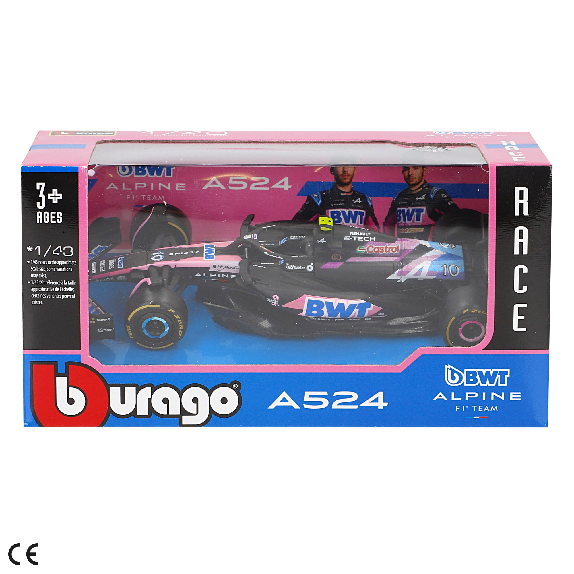 Coches metal 1:43 F1 2024 Burago. Modelos Surtidos 5