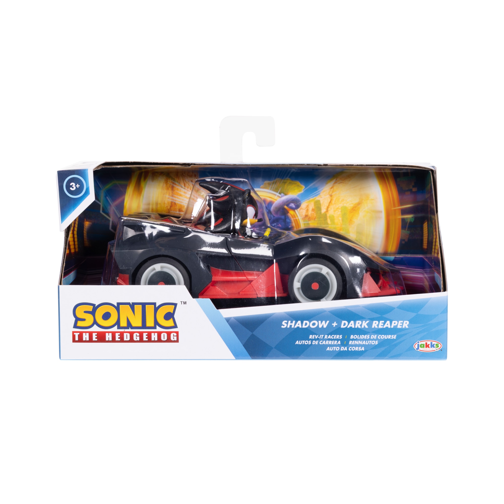 Vehículos personalizables Sonic y Shadow con figuras extraíbles de 7 cm Sonic The Hedgehog Sega 2