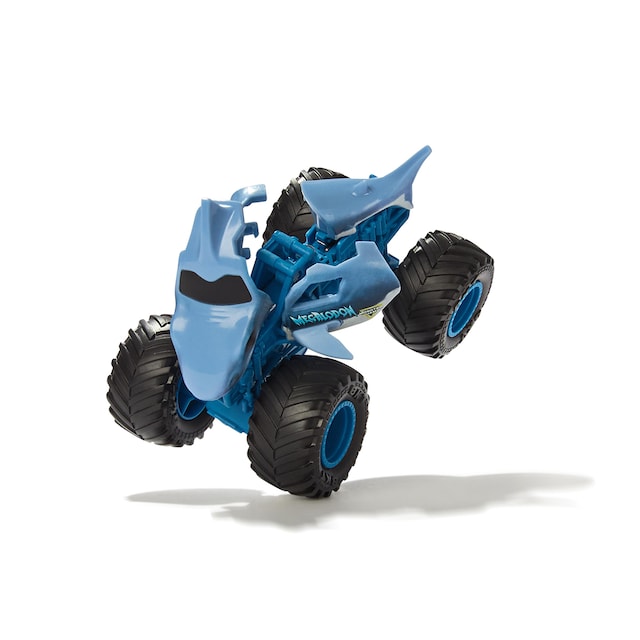 Imagen 0 de Vehículo de juguete Smash & Bash Megalodon 1:64 Die Cast Monster Jam Spin Master