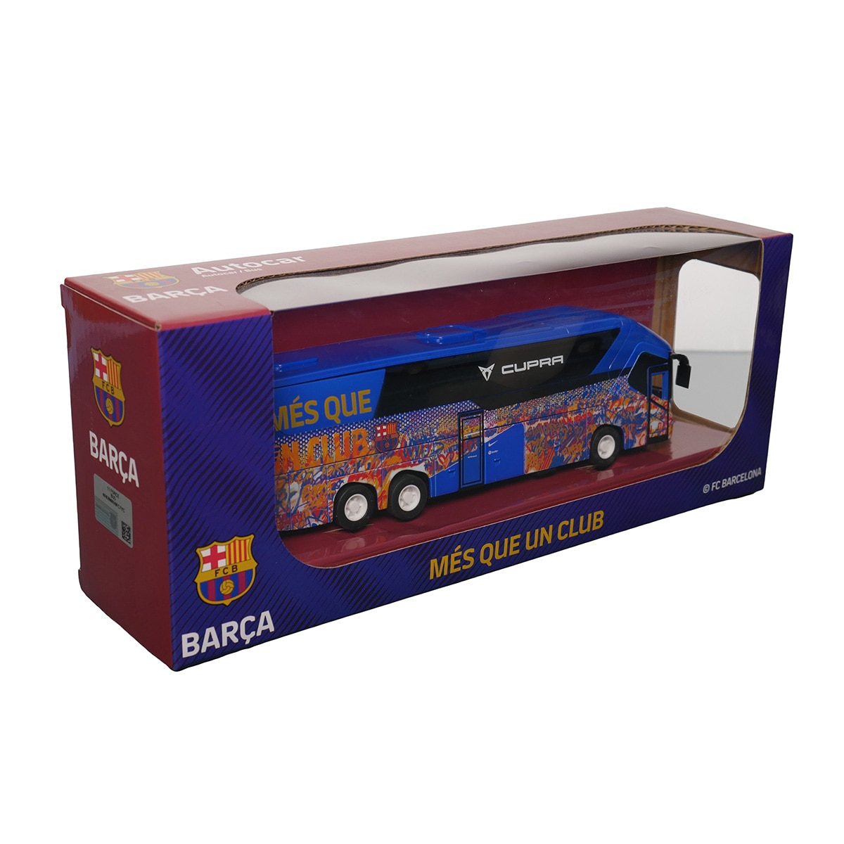 Coche miniatura Pull-Back Bus BanboToys 3