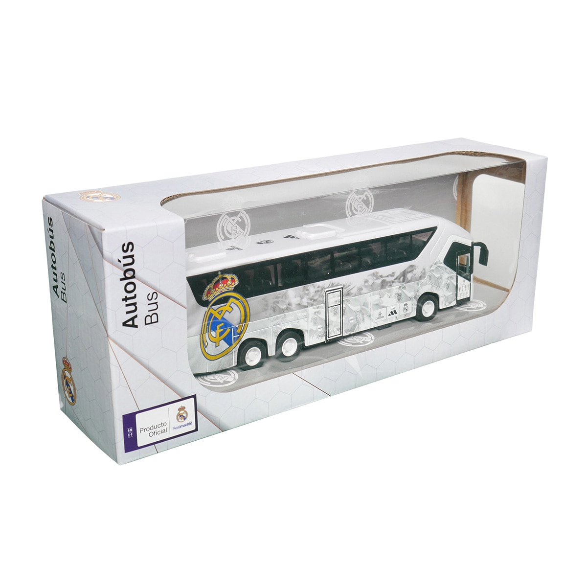 Coche miniatura Pull-Back Bus Real Madrid CF BanboToys 3