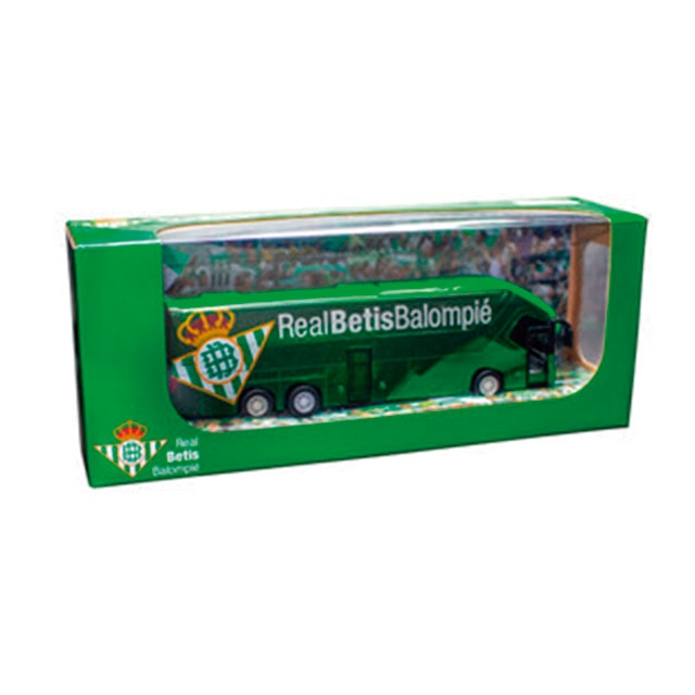 Coche miniatura Pull-Back Bus Real Betis BanboToys 2