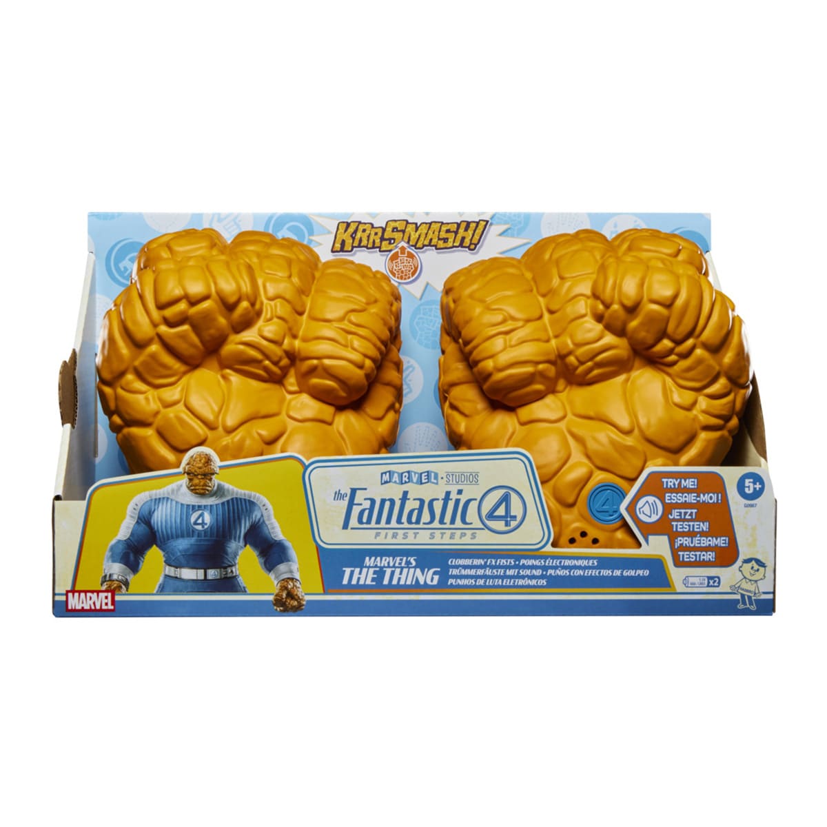 Figuras de Acción y Accesorios Puños con efectos de Golpeo de La Mole Marvel Fantastic Four 1