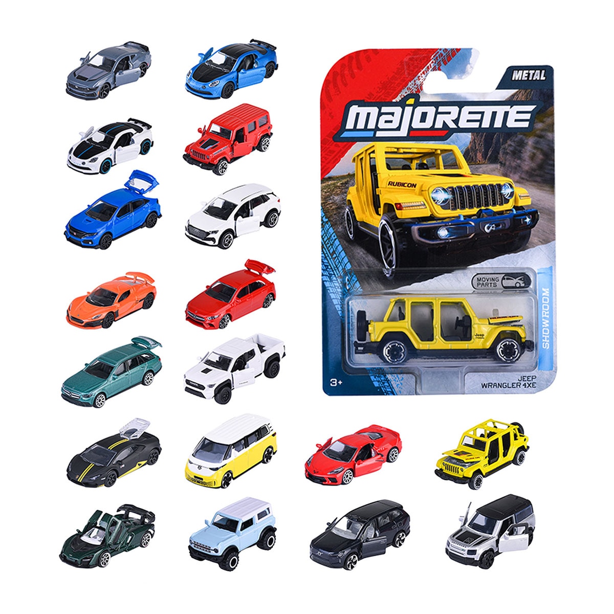 Imagen 0 de Coche Majorette de metal a escala 1:64 Ride Cool Premium Majorette modelos surtidos