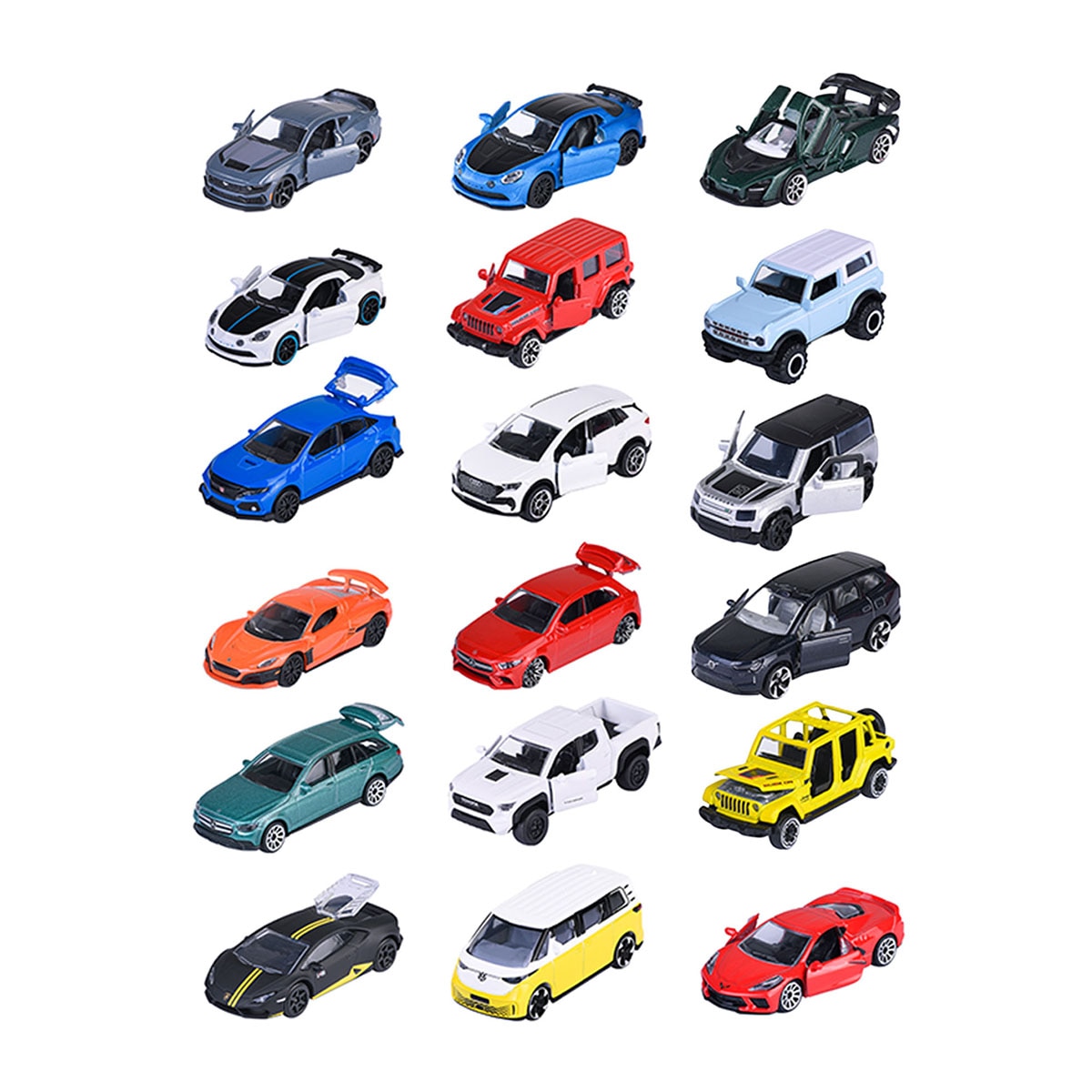 Coche Majorette de metal a escala 1:64 Ride Cool Premium Majorette modelos surtidos 3