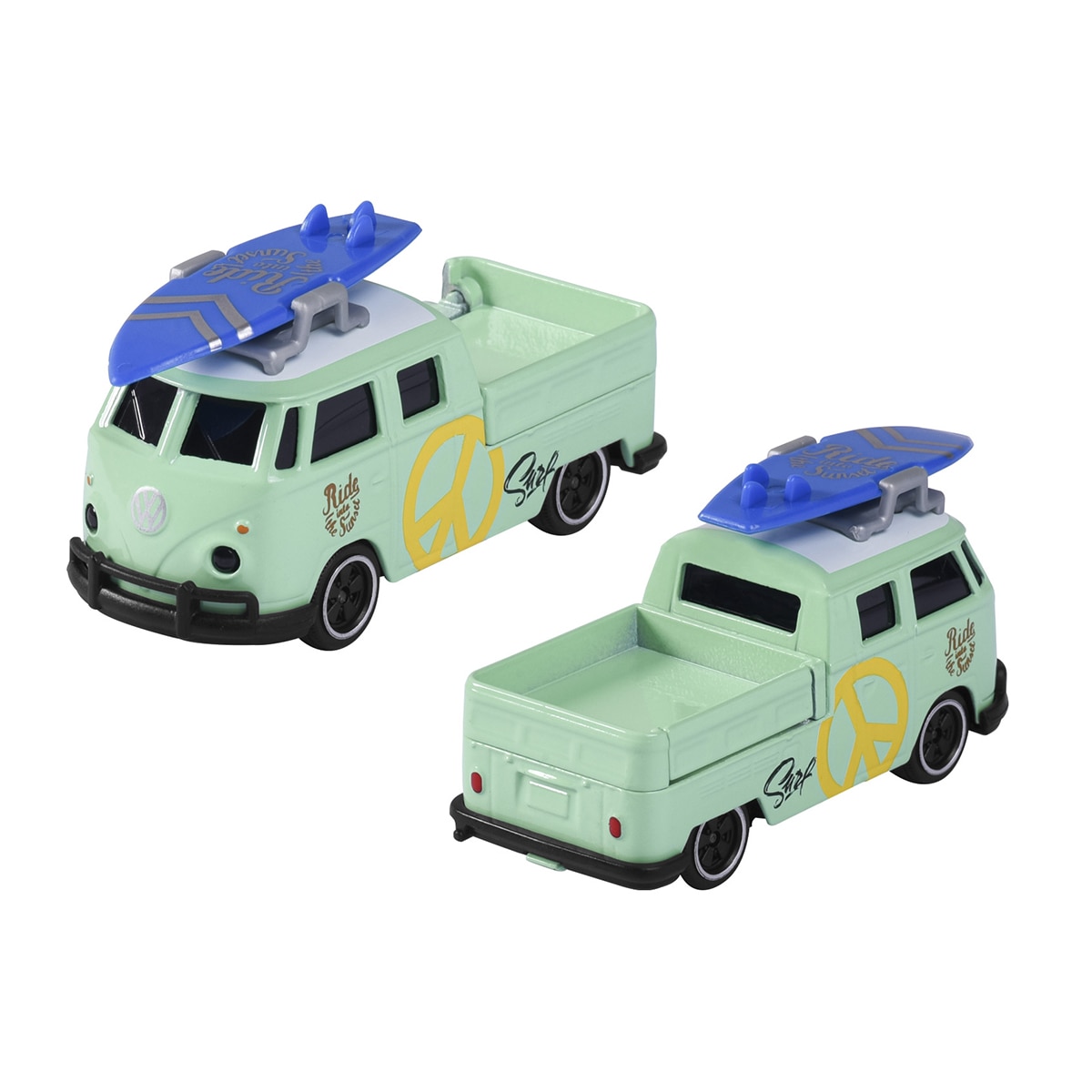Coche y furgoneta de metal a escala 1:64 Ride Wild Premium Volkswagen Majorette modelos surtidos 9