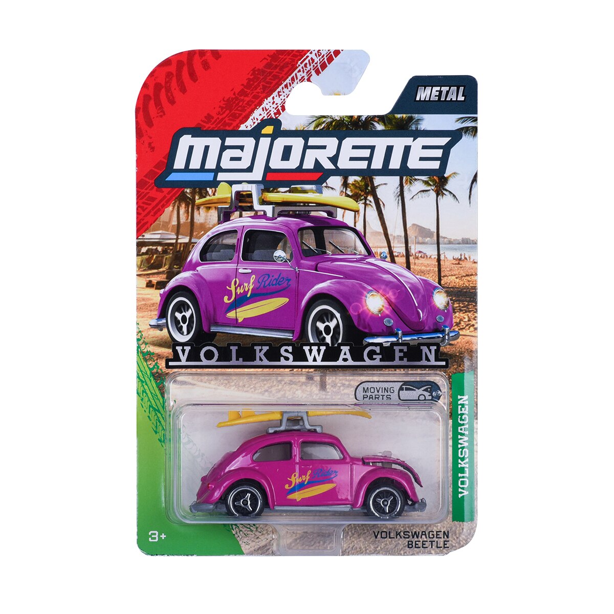 Coche y furgoneta de metal a escala 1:64 Ride Wild Premium Volkswagen Majorette modelos surtidos 15