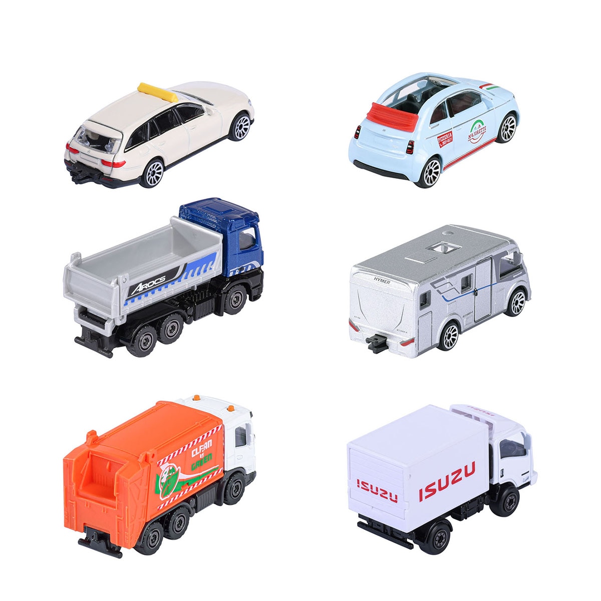 Coche de metal a escala 1:64 Ride Strong Premium City Majorette modelos surtidos 4