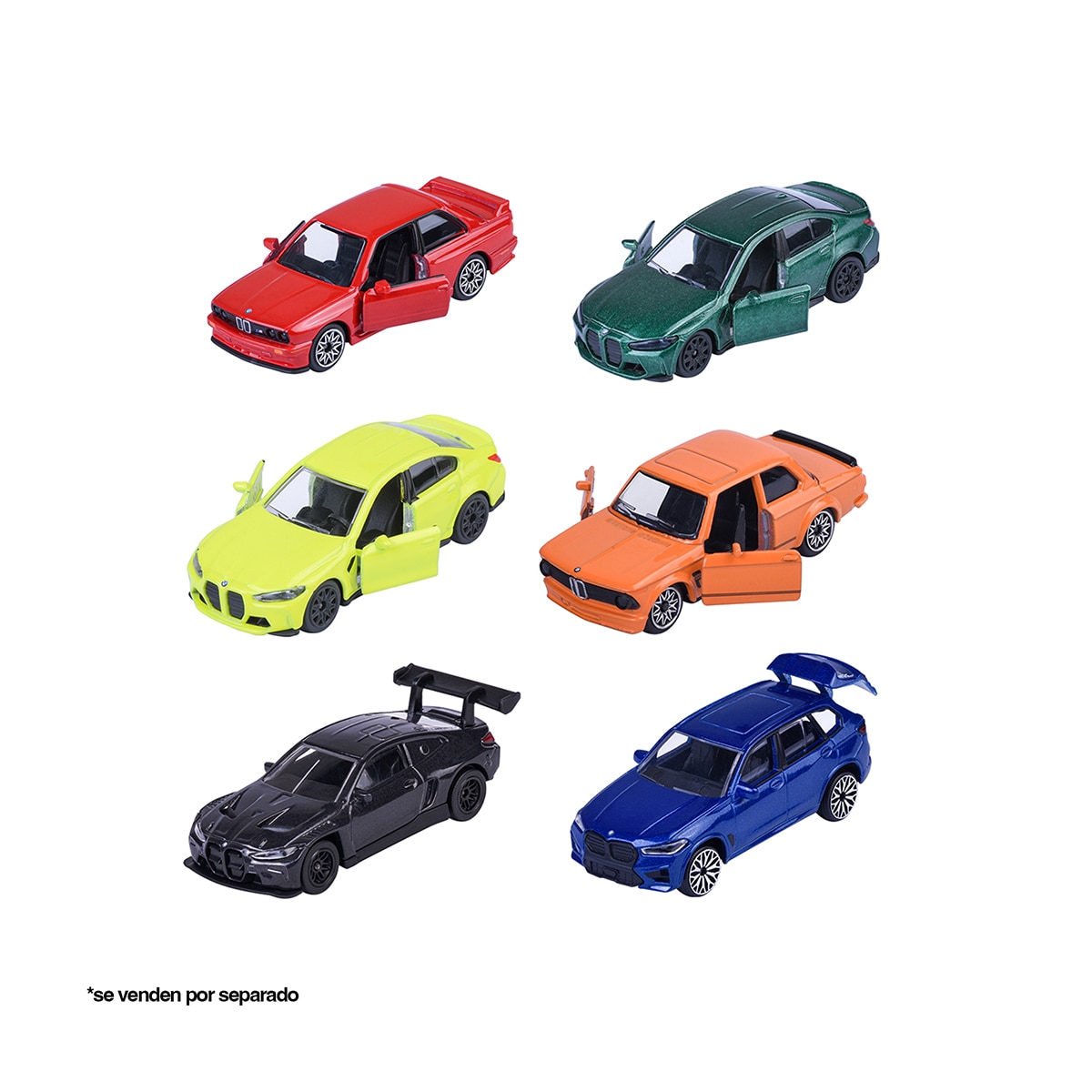 Coche de metal BMW Premium  7,5 cm Majorette 6 modelos surtidos 2
