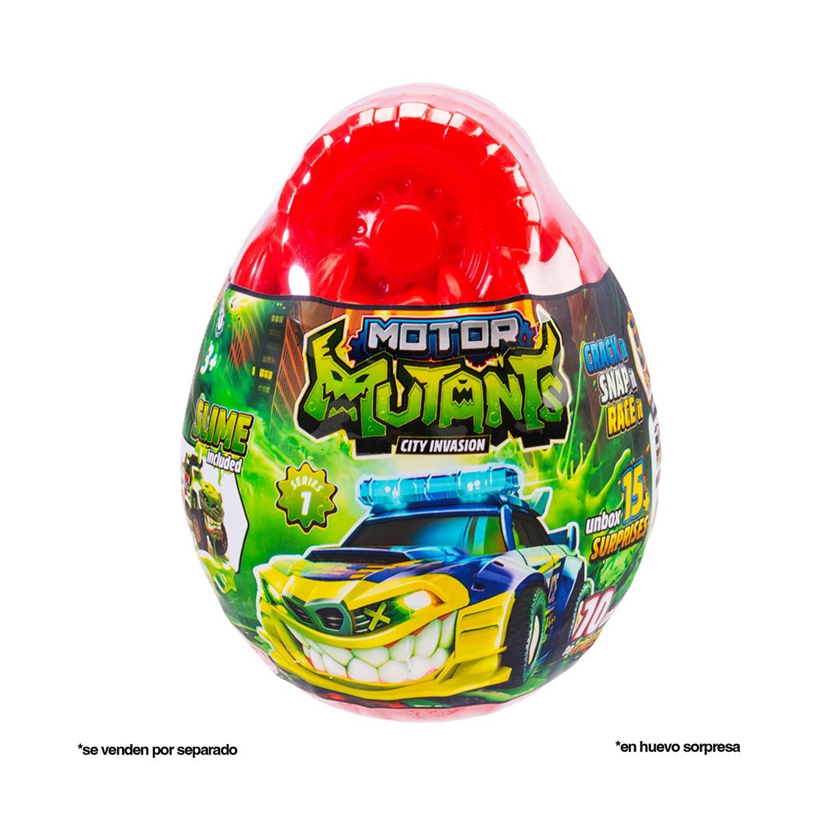 Huevo Sorpresa 20 Coche para montar de 8,5cm Motor Mutants Dickie 11