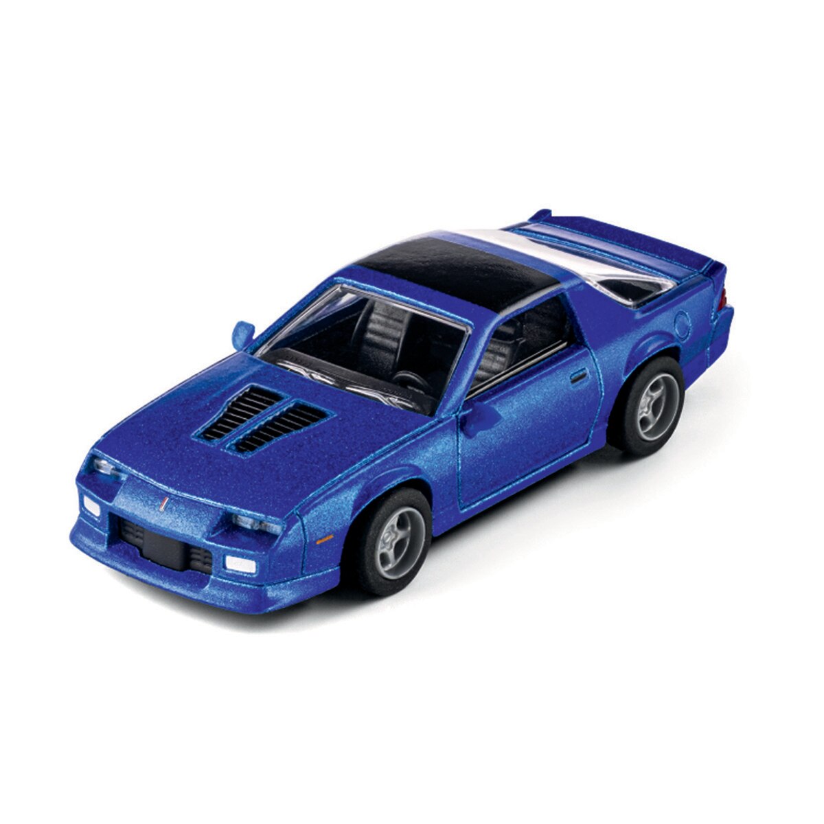 Coche de metal serie Collection 1985 Chevrolet Camaro azul  Majorette 2