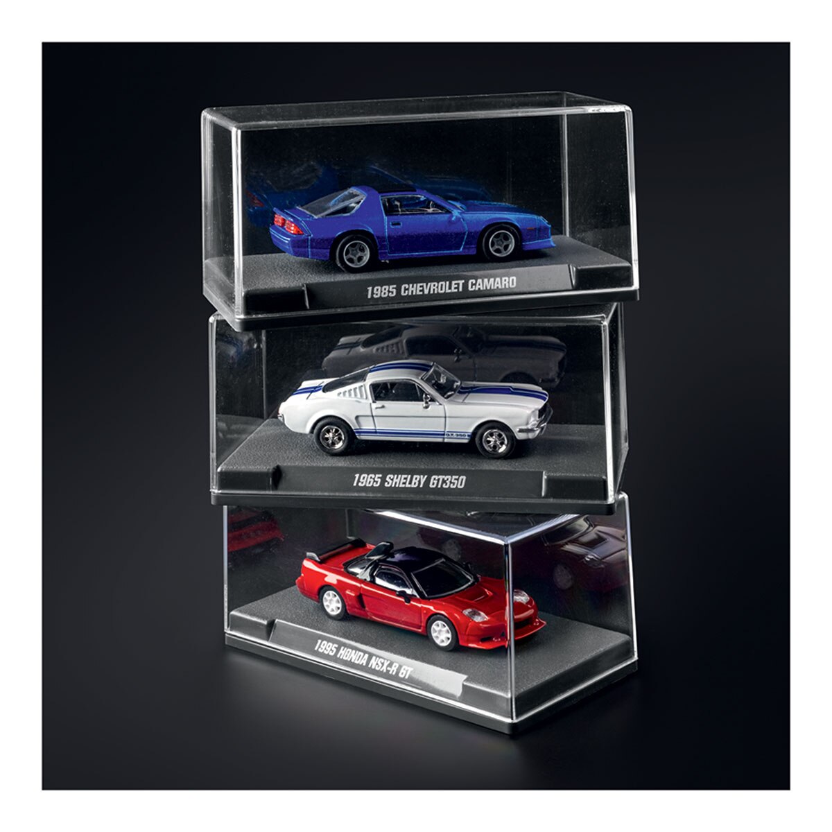 Coche de metal serie Collection 1985 Chevrolet Camaro azul  Majorette 8