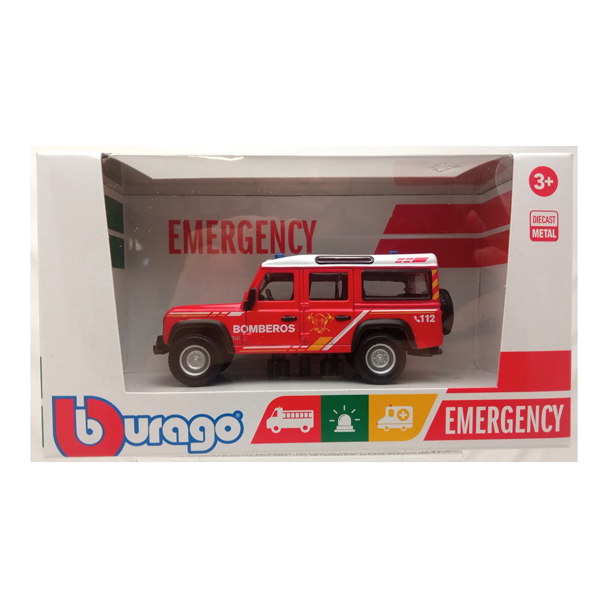 Vehículos Emergencias Die Cast Bburago 1:50 modelos surtidos 7