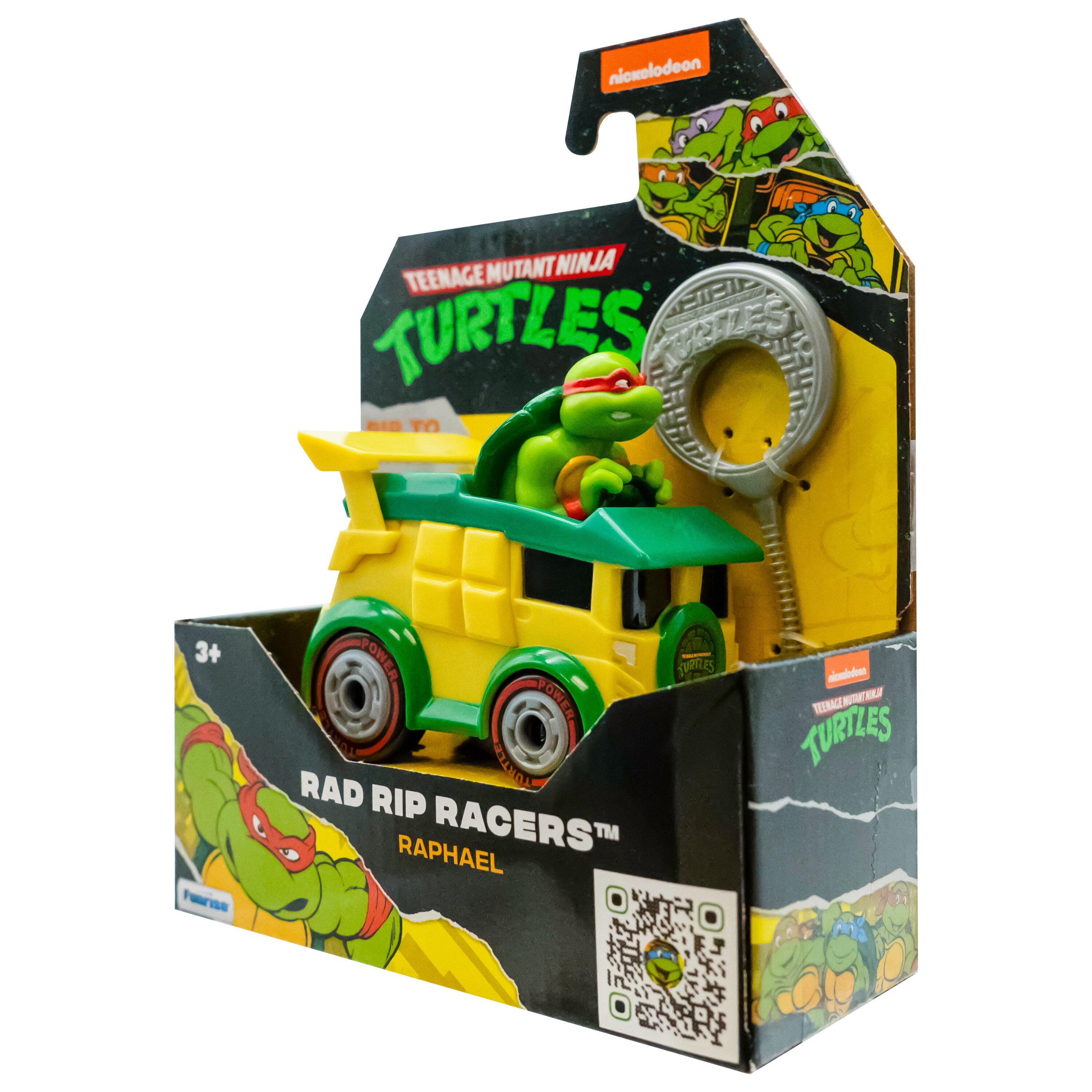 Super Vehículo lanzador de Tortugas Ninja Clásico de 9 cm modelos surtidos 7