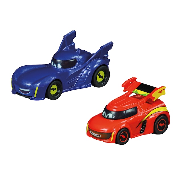Coche retro fricción Batwheels Carrera Pull&Speed modelos surtidos