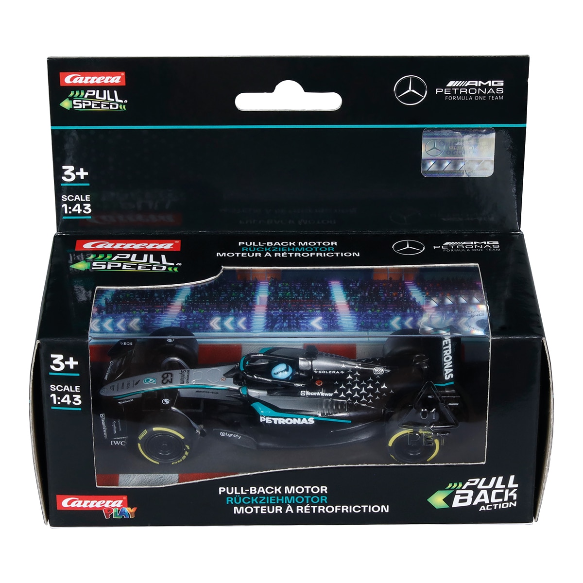 Coches retro fricción Formula 1 Carrera Pull&Speed 3