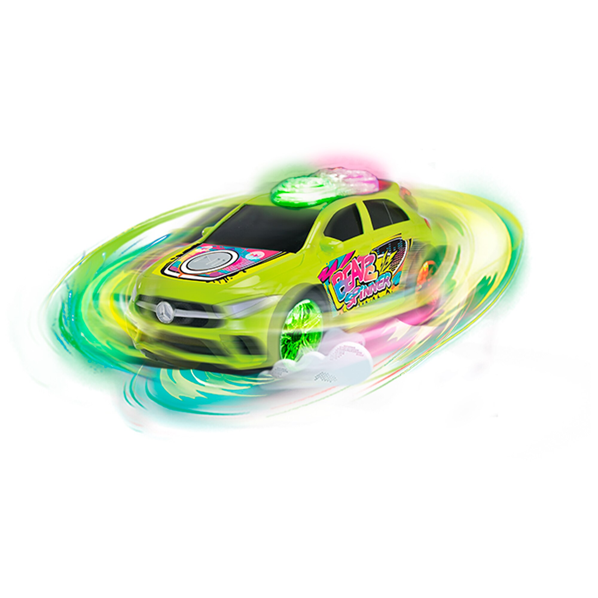 Vehículo de juguete Mercedes Clase A Beat Spinner Streets'n Beatz Dickie Toys 2