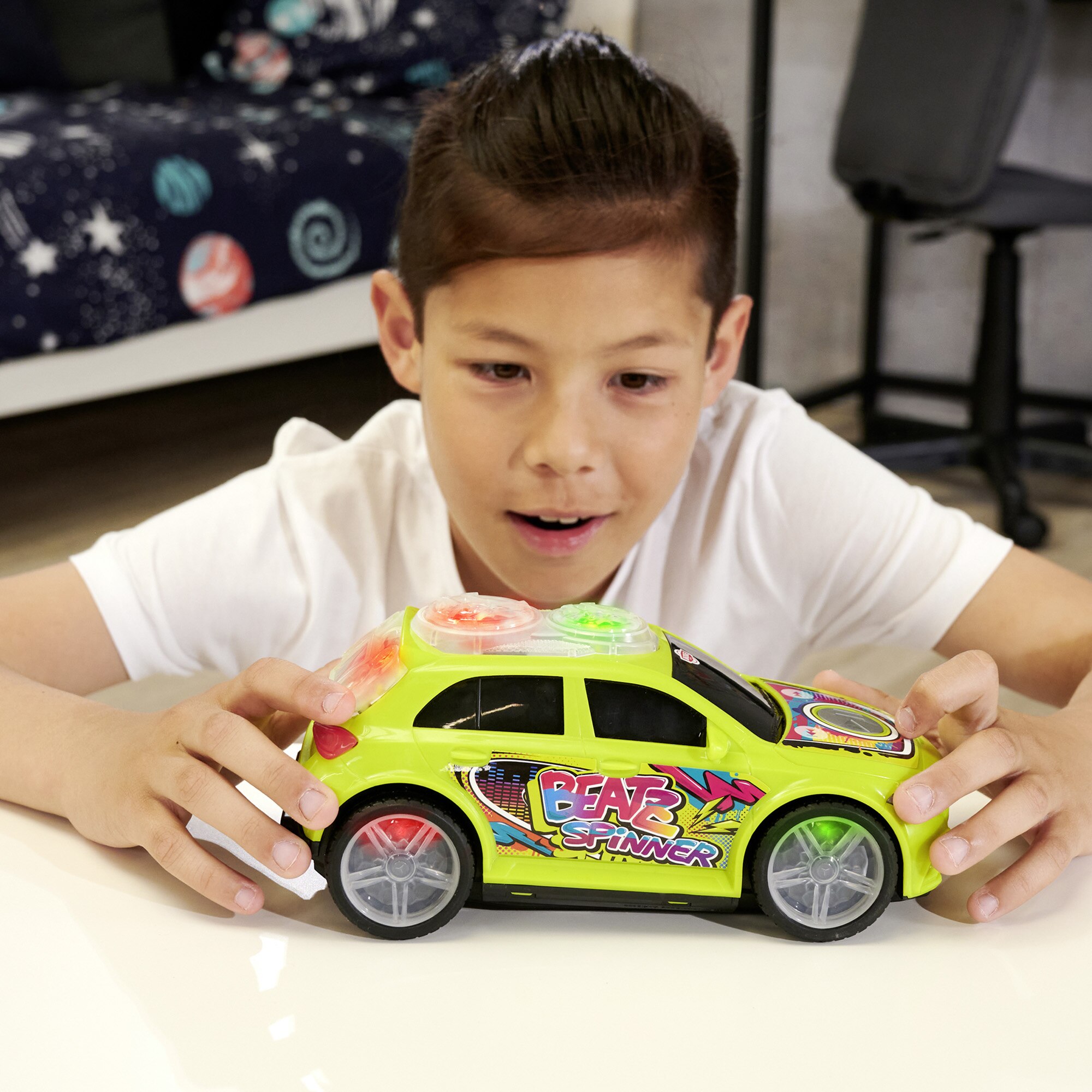 Vehículo de juguete Mercedes Clase A Beat Spinner Streets'n Beatz Dickie Toys 6