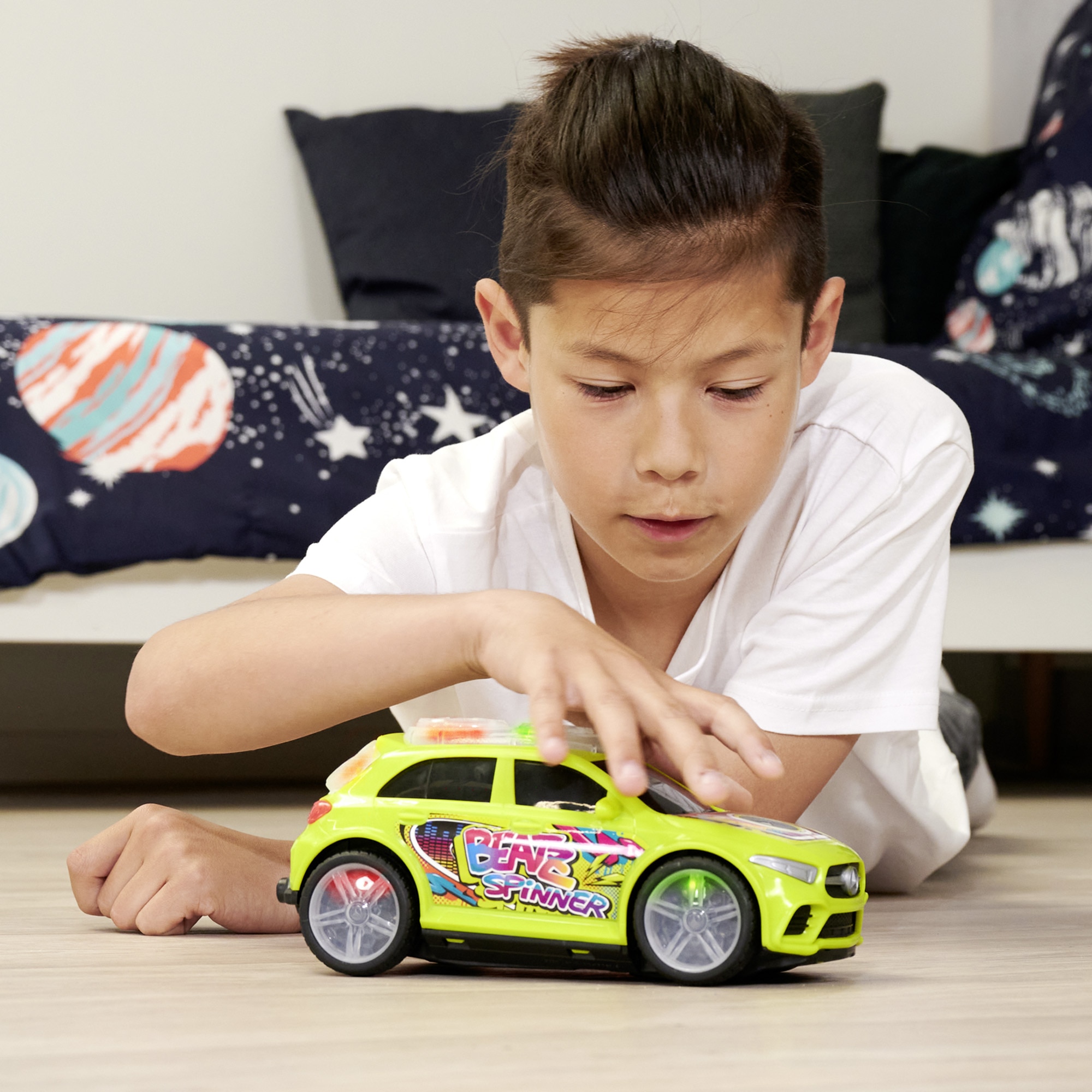 Vehículo de juguete Mercedes Clase A Beat Spinner Streets'n Beatz Dickie Toys 7