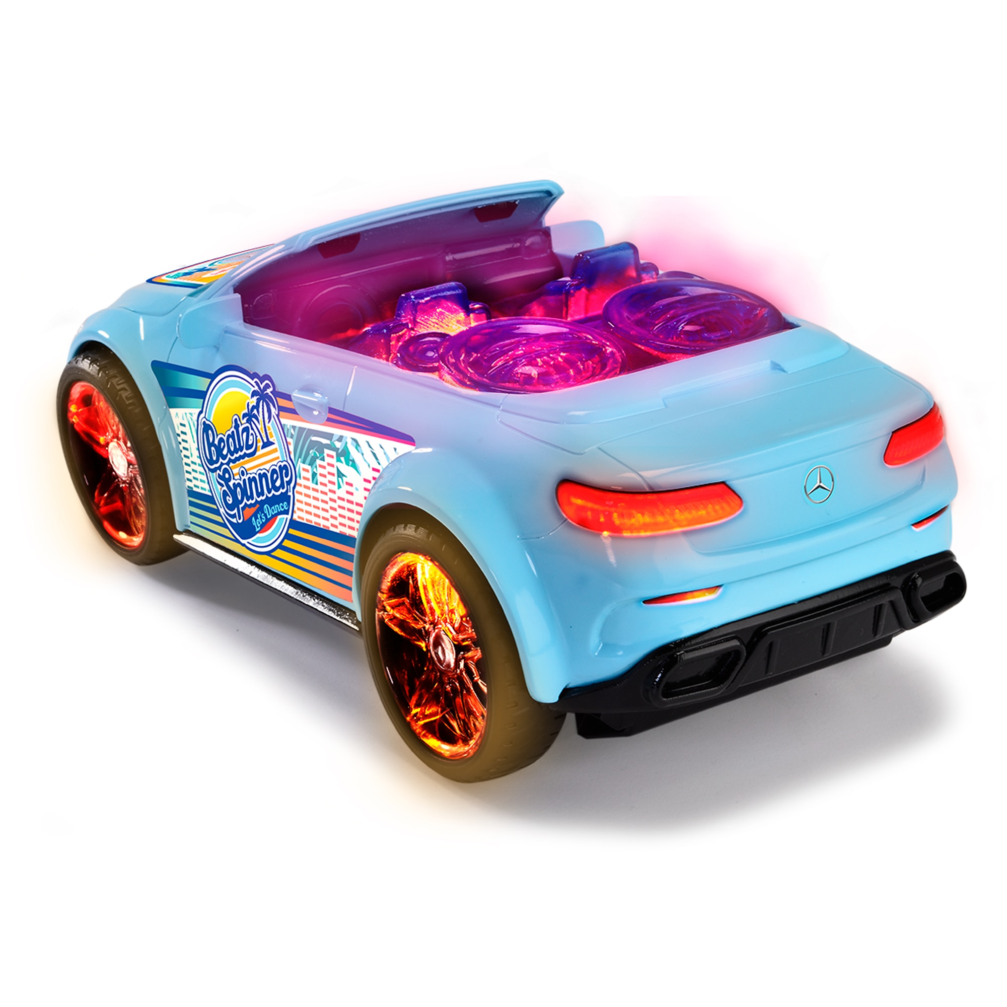 Vehículo de juguete Mercedes Clase E Beat Spinner Streets'n Beatz Dickie Toys 3