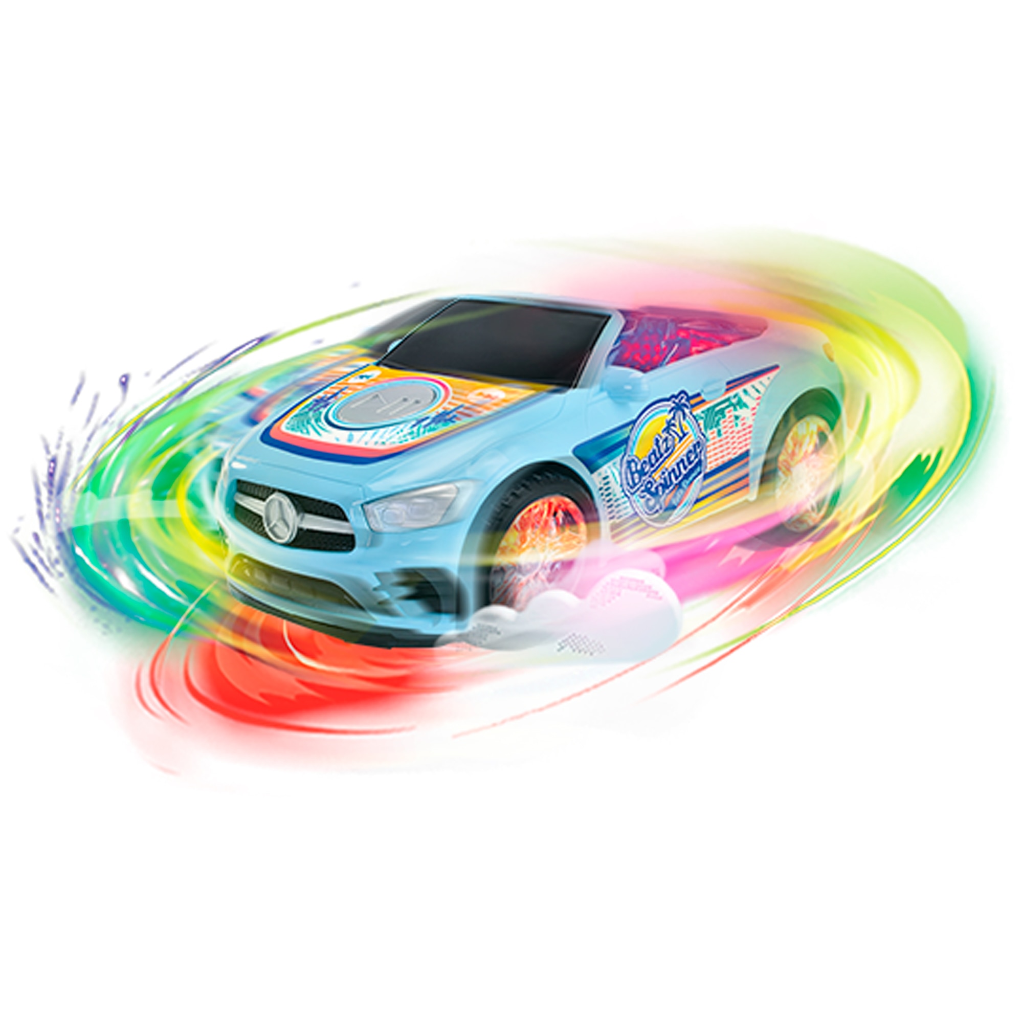 Vehículo de juguete Mercedes Clase E Beat Spinner Streets'n Beatz Dickie Toys 6