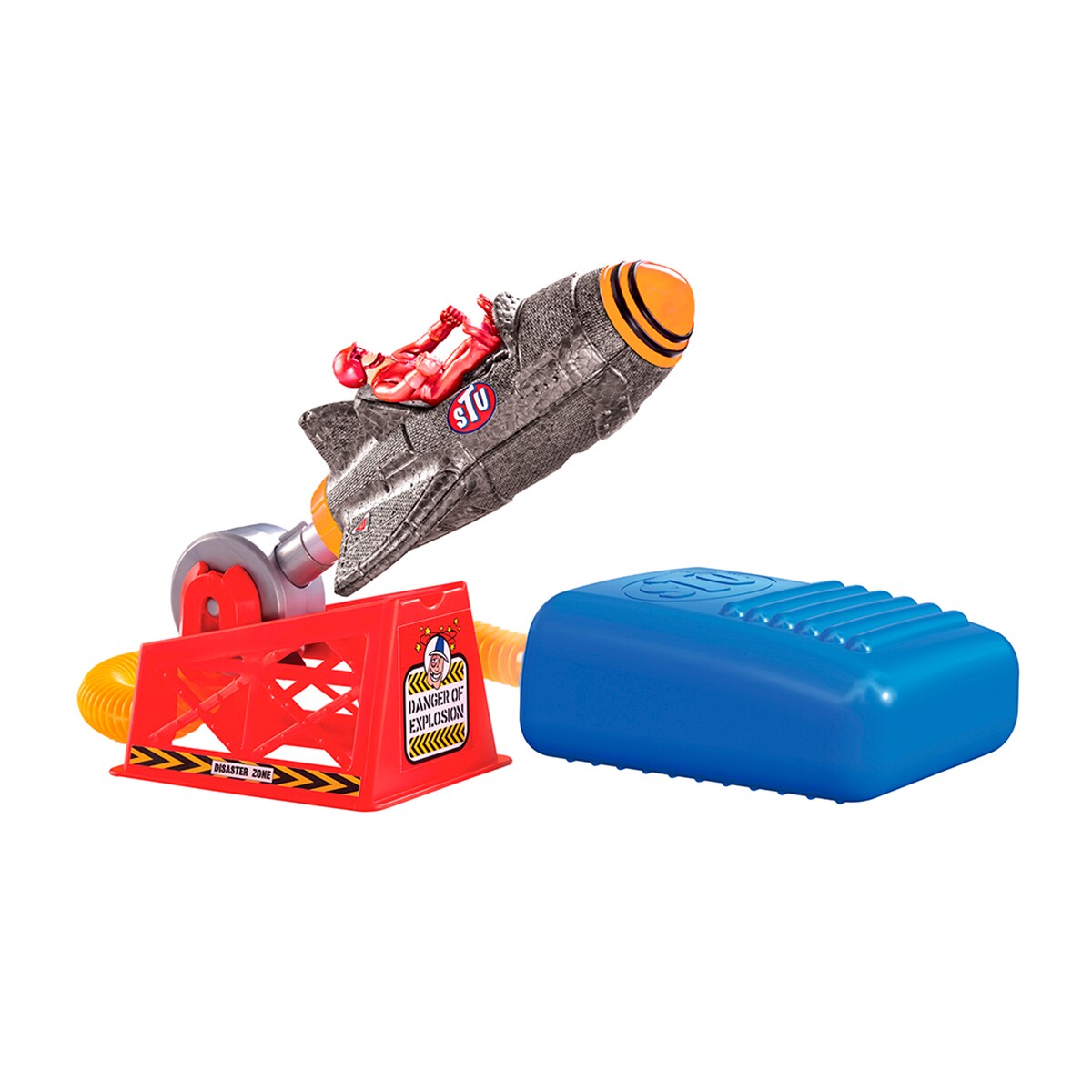 Cohete Sky Comet Stu Stuntman Bandai 2