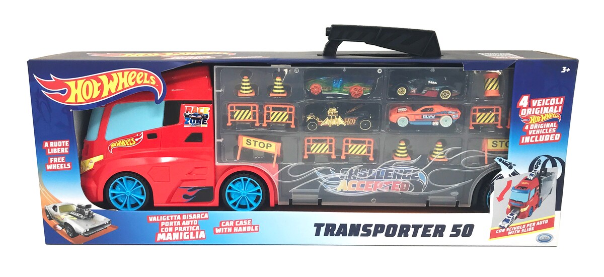 Transporter Pista Valigetta Hot Wheels Toys Wheels Race Case Pista