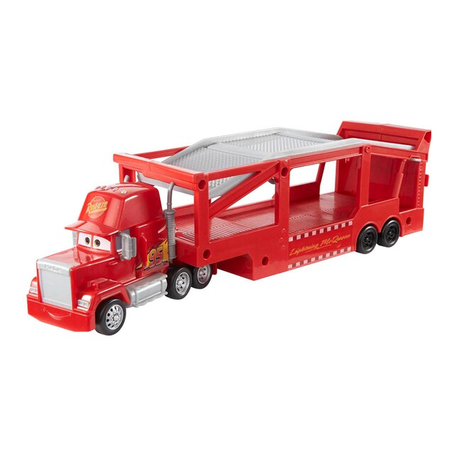Imagen 0 de Pista para coches de juguete plegable Camión Mack Mattel